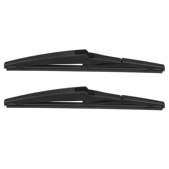 Unique Bargains 1 Pair 10" 10" Car Rear Windshield Wiper Blade Fit for Jeep Compass Black