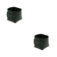 thumbnail image 2 of Portalápices Cateissary caja de almacenamiento de escritorio cuero verde negruzco 9*9*10 CM 2piezas, 2 of 6