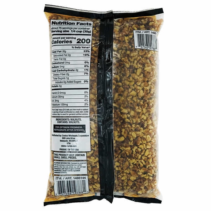 Walnut Pieces, 5 lbs Kosher