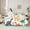 White Green, variant on Manfei Kids Kawaii Bear Twin Bedding Sets 7-Piece, Dreamy Cartoon Style Bedding Comforter Set, Stars Cloud Print Reversible Sheet Sets, Luxury Bedroom Decor