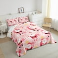 thumbnail image 3 of Manfei Santa Claus 2pcs Bedding Comforter Set,Polka Dots Twin Comforter Sets,Merry Christmas Breathable Bedding Set,Ultra Soft Festival Home Decor,Reversible, 3 of 8