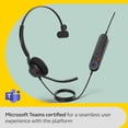 thumbnail image 2 of Jabra Engage 40 Headset Wired Head-band Office/Call center USB Type-A Bluetooth Black, 2 of 7