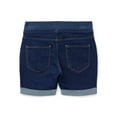 thumbnail image 3 of Wonder Nation Girls Knit Waistband Denim Shorts, Sizes 4-18 & Plus, 3 of 3
