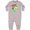 AC-Heather Grey, variant on Grandma Loves Me Cute Turtle Baby Fleece Romper