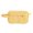 Yellow, variant on Twfbrm Large Capacity Pencil Case, Textured Corduroy Pencil Pouch with 3 Compartment, Aesthetic Design Stationery Organizer Portable Travel Cosmetic Storage Bag Office Supplies, Green
