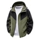 thumbnail image 1 of Ceisia Men's Hooded Thickened Warm Jacket Winter Casual Outerwear Gift Long Sleeve Zip Up Coat, 1 of 4