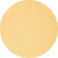 thumbnail image 1 of Ahgly Company Indoor Round Solid Brown Modern Area Rugs, 7' Round, 1 of 4