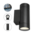 thumbnail image 2 of Lampara Arbotante Led 12w Para Pared Exterior Color Negro Luz Cálida 2700k Malubero Negro, 2 of 5