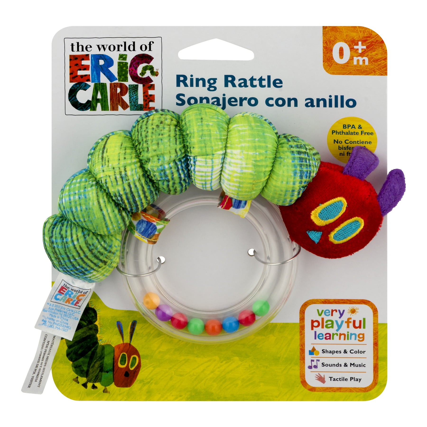 hungry caterpillar rattle