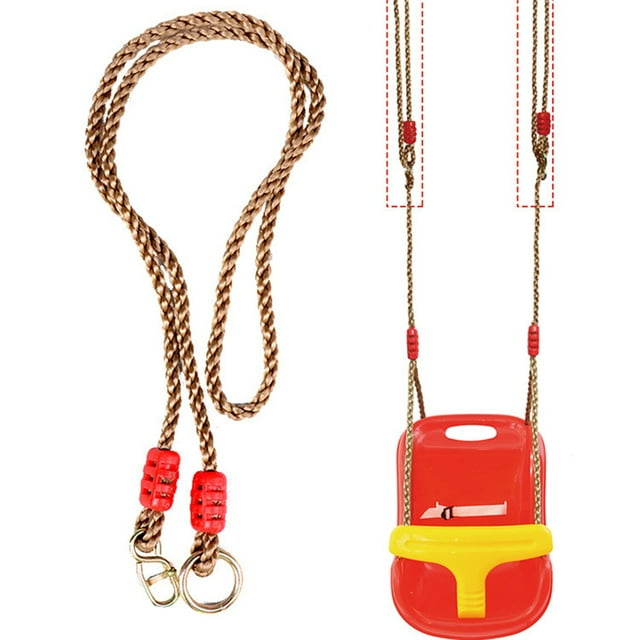 Cuerda de extensión, 1 par de accesorios de columpio ajustables Cuerda de columpio ajustable Construcción robusta