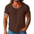 thumbnail image 1 of M Y M Camisa sin Mangas Color Sólido Clásico Ropa Deportiva Casual para Cualquier Temporada Camisas de Lino de los Hombres, 1 of 6