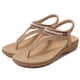 thumbnail image 1 of Sandalias planas boho Sandalias de plataforma de moda transpirables para la playa (40 albaricoque), 1 of 9