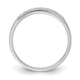 thumbnail image 2 of Auriga Fine Jewelry 925 Sterling Silver Rhodium Cubic Zirconia Engagement Ring Size 6 for Women, 2 of 5