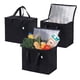 thumbnail image 1 of Bolsa Reutilizable para Compras VENO Aislada Paquete de 3 Negra, 1 of 7