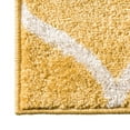 thumbnail image 6 of Unique Loom Trellis Frieze Collection Area Rug - Rounded (8' x 11' Rectangle Yellow/Ivory), 6 of 7