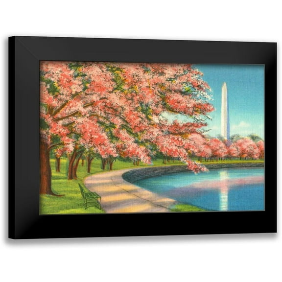 Paul, Alan 14x11 Black Modern Framed Museum Art Print Titled - Washington Dc