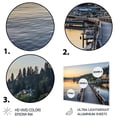 thumbnail image 3 of Designart "Coeur D Alene s Beauty in Idaho I" Idaho Metal Wall Decor, 3 of 5