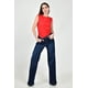 thumbnail image 1 of Jeans Wide Leg con bolsillo cargo /Juvenil, 4280 (Azul dark) azul oscuro 11, 1 of 5