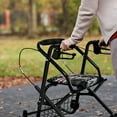 thumbnail image 4 of Jiueut Wolf Medical Products Rollator Walker Seat & Back Cover American Flag Rollator Seat Cover Set for Seniors 2 Piece Soft Seat Cushion for a Rollator Walker, 4 of 7