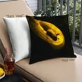 thumbnail image 1 of Ahgly Company Animals Snake Coussin d'Extérieur 18 Pouces par 18 Pouces, 1 of 6