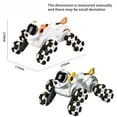 thumbnail image 3 of Transformable Mechanical Remote Control Stunt Car With 8 Wheels Climbing LED Lights Music Effects Educational Toy For Toddlers, 3 of 7