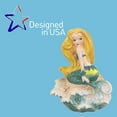 thumbnail image 5 of Blue Sky Clayworks  Mermaid Coin Savings Bank 10", 5 of 5