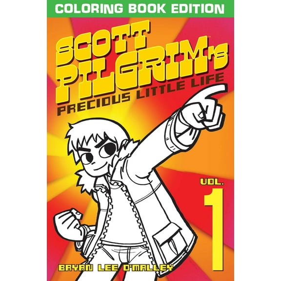 Scott Pilgrim Scott Pilgrim's Precious Little Life Coloring Book, (Paperback)