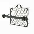 thumbnail image 2 of Primitive Country Style Chicken Wire Toilet Paper TP Holder Farmhouse Bath Decor, 2 of 2