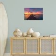 thumbnail image 3 of Stupell Industries Traditional Amazing Sunset at Pier Canvas Art, 24 x 16, by Creative Studio, 3 of 8