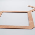 thumbnail image 4 of Ekena Millwork 39 "W x 23 3/8"H x 1/4"T Large Cameron Decorative Fretwork Wood Wall Panels, Cherry, 4 of 13