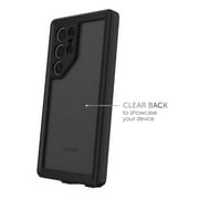Body Glove Tidal Waterproof Phone Case for Samsung Galaxy S24 Ultra 5G - Black/Clear