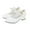 White, variant on 7 Years Toddler Little Big Kid Girls Wedding Sandals Elegant Dance Shoes Pearl Bow Princess Shoes Black