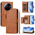 thumbnail image 3 of Funda para Xiaomi 12S Ultra Cartera de Mano con Cremallera y Correa Cruzada Desmontable, 3 of 5