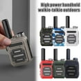 WENXUAN Mini Walkie Talkie USB 5W Highpower 10 Kilometers