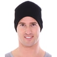 thumbnail image 2 of Simplicity Women / Men Short Knit Beanie Hat Ski Running Skull Cap, Black, 2 of 3