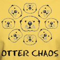 thumbnail image 3 of CafePress - Otter Chaos T Shirt - Light T-Shirt - CP, 3 of 4