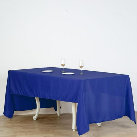 

BalsaCircle Patriotic Veterans Day 6 Pieces 60 x 126 Royal Blue Rectangle Tablecloths 4th of July Independence Day