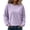 black, pink, white, brown, light gray, lime green, dark gray, dark green, light blue, yellow, lavender, beige, rose red, variant on Zorvxlyn Womens Fleece Sweatshirt Winter Warm Long Sleeve Crew Sweatshirt Women Oversized Streetwear Womens Shirts