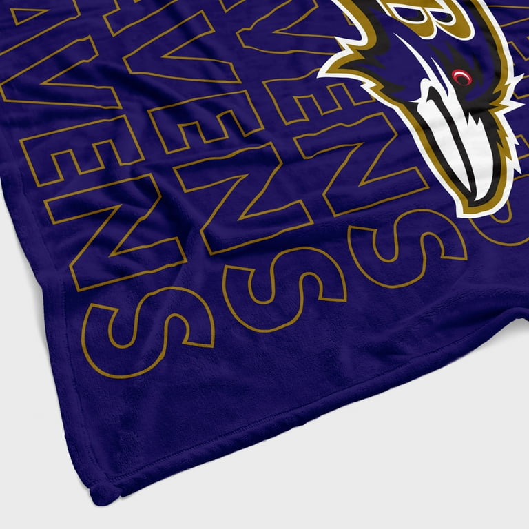 NFL BALTIMORE RAVENS Blanket Echo Walmart