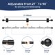 thumbnail image 3 of Barra para cortina ENJOYBASICS ajustable de 27 a 90 pulgadas, negro, 3 of 7