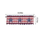 thumbnail image 3 of RKSTN blackout curtains Living Room Curtains, Flag Pattern With Stars And Translucent Stripes, For, Eyelets, 3 of 7