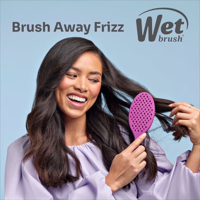 Wet Brush Pink Frizz-Free Detangler Hair Brush with Ionic