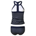 thumbnail image 5 of gakvbuo Summer Swimsuit Women One Piece Bathing Suit for Women Plus Size Swimsuit for Women Swimsuit Two Piece Women'S Push-Up Padded Overlay Print Bikini Swimsuit Monokinis, 5 of 9