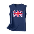 thumbnail image 5 of Funicet Hauts d'Été pour Femmes, Hauts d'Été pour Femmes, Débardeur Sans Manches à Col Rond Imprimé Drapeau Britannique pour Femmes, Débardeurs pour Femmes, Débardeur pour Femmes, 5 of 5