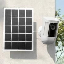 Solar Charging Panel, Surveillance Camera Doorbell Power Supply, Outdoor Monocrystalline Silicon, 3W 5V Waterproof Weatherproof