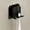 Black, variant on Toothbrush Holder Wall Mounted with Cup Holder for Bathroom, Self Adhesive Toothbrush Storage Organizer for Shower, Mini Toothbrush Hanger Rack for Dorm, Cabinet
