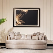 Michael Amini Carmela Sofa - Almond/Gold