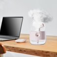 thumbnail image 3 of Humidificador de aire portátil de agua de 300ml Humidificador de niebla fría de bajo ruido para escritorio sala de Esquí rosa Baoblaze Humidificador de aire, 3 of 8