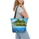 thumbnail image 2 of Disketp Island And Coral Reef Bolsa de Hombro Casual para Mujer, Bolso Cruzado para Compras, Viajes y Uso Diario, 2 of 6