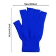 thumbnail image 3 of New! Aonity Gloves Ca， Women Men Winter Warm Knitted Fingerless Half Finger Gloves Knit Mitten, 3 of 8